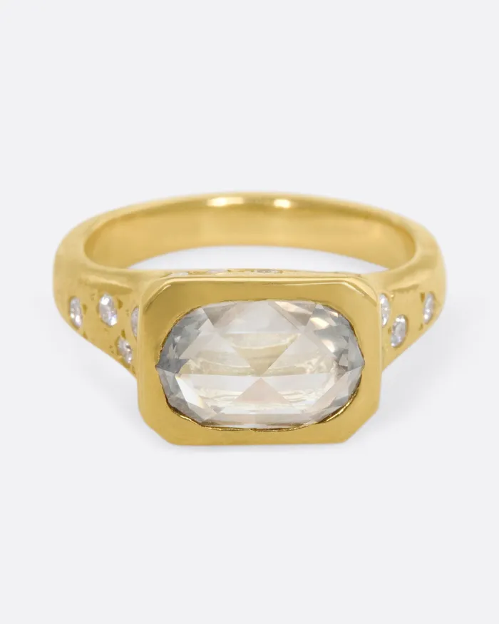 KIMBERLIN BROWN Rings Starry Oval Diamond Ring