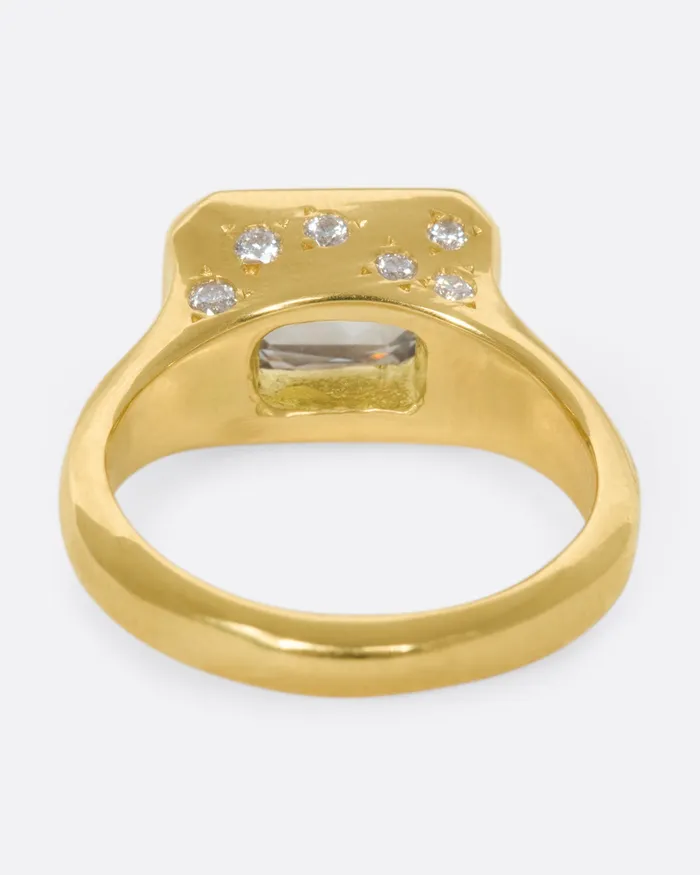 KIMBERLIN BROWN Rings Starry Oval Diamond Ring