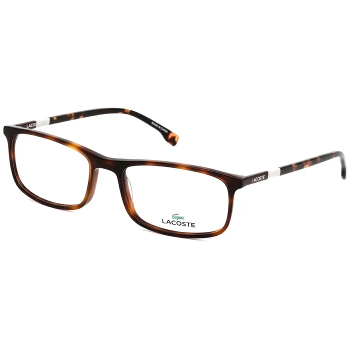 Lacoste Rings Lacoste Mens Eyeglasses Clear Demo Lens Havana Rectangular Frame L2808 214 Lacoste Rings Lacoste Mens Eyeglasses Clear Demo Lens Havana Rectangular Frame L2808 214