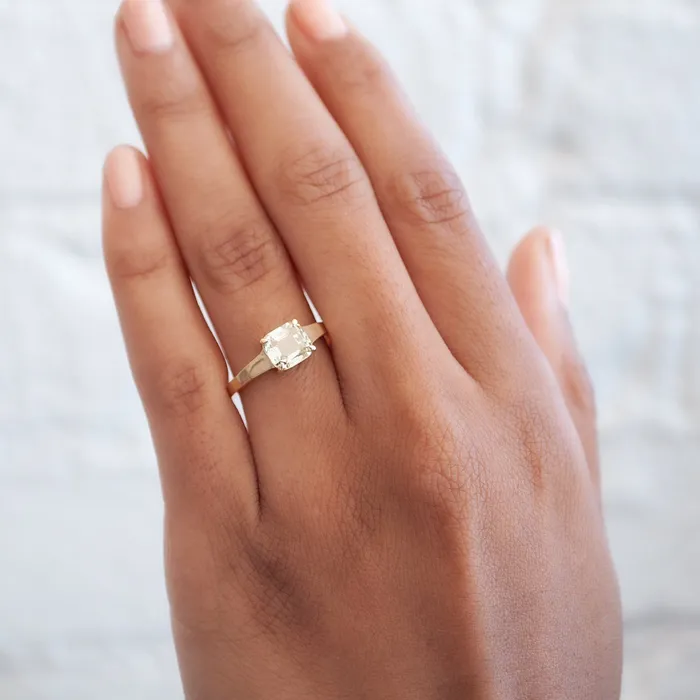 Lauren Wolf Jewelry Gilded Diamond Mirage Ring Rings