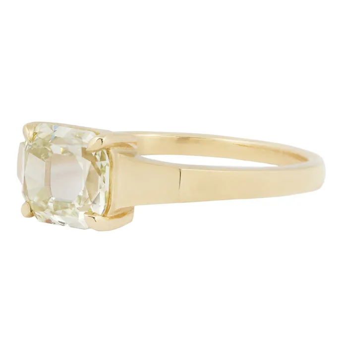 Lauren Wolf Jewelry Gilded Diamond Mirage Ring Rings