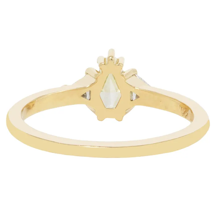 Lauren Wolf Jewelry Rings Buttercup Three Diamond Ring