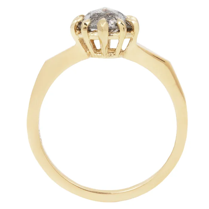 Lauren Wolf Jewelry Rings Dark Sky Diamond Ring