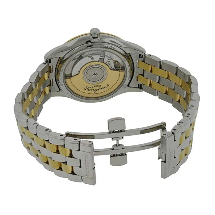 Longines Longines Womens Watch Flagship Automatic White Dial Two Tone Bracelet L47743217 Bracelets Longines Longines Womens Watch Flagship Automatic White Dial Two Tone Bracelet L47743217 Bracelets