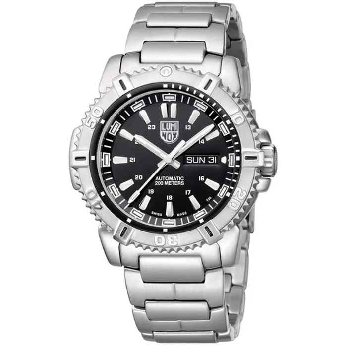Luminox Mens Watch Modern Mariner Rotating Bezel Silver Bracelet XS6501NVF Luminox Bracelets Luminox Mens Watch Modern Mariner Rotating Bezel Silver Bracelet XS6501NVF Luminox Bracelets