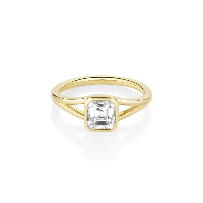 Marrow Fine Earrings 113ct Emerald Cut Diamond Colette