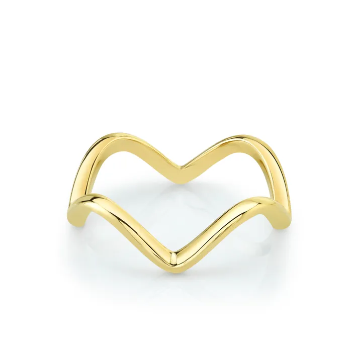 Marrow Fine Rings Everyday Squiggle Ring