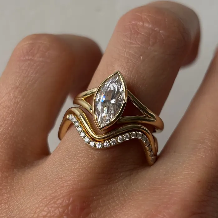 Marrow Fine Rings Everyday Squiggle Ring