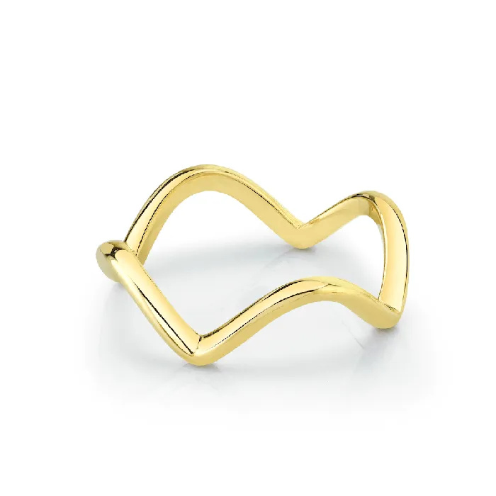 Marrow Fine Rings Everyday Squiggle Ring