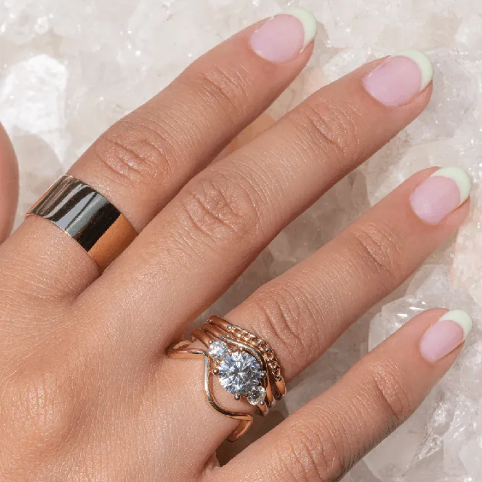 Marrow Fine Rings Everyday Squiggle Ring