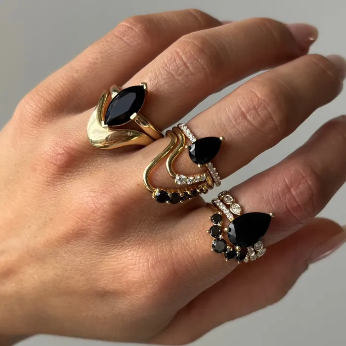 Marrow Fine Rings Sweet Melissa Black Onyx Ring
