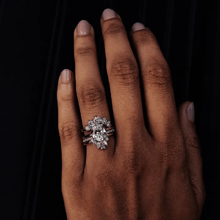 Marrow Fine Rings The Helene Oval Solitaire Engagement Ring