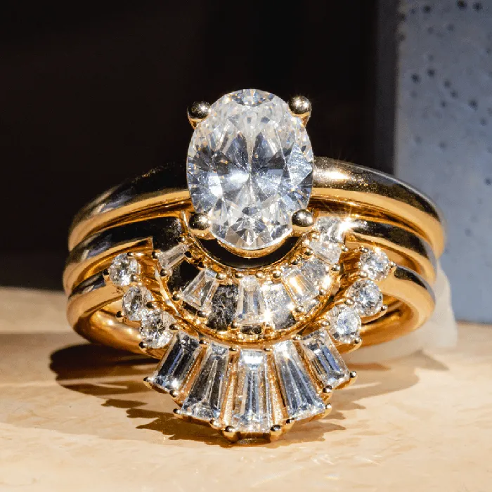 Marrow Fine Rings The Helene Oval Solitaire Engagement Ring