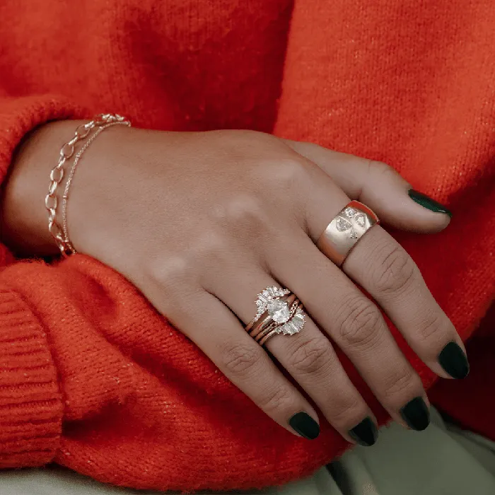 Marrow Fine Rings The Helene Oval Solitaire Engagement Ring