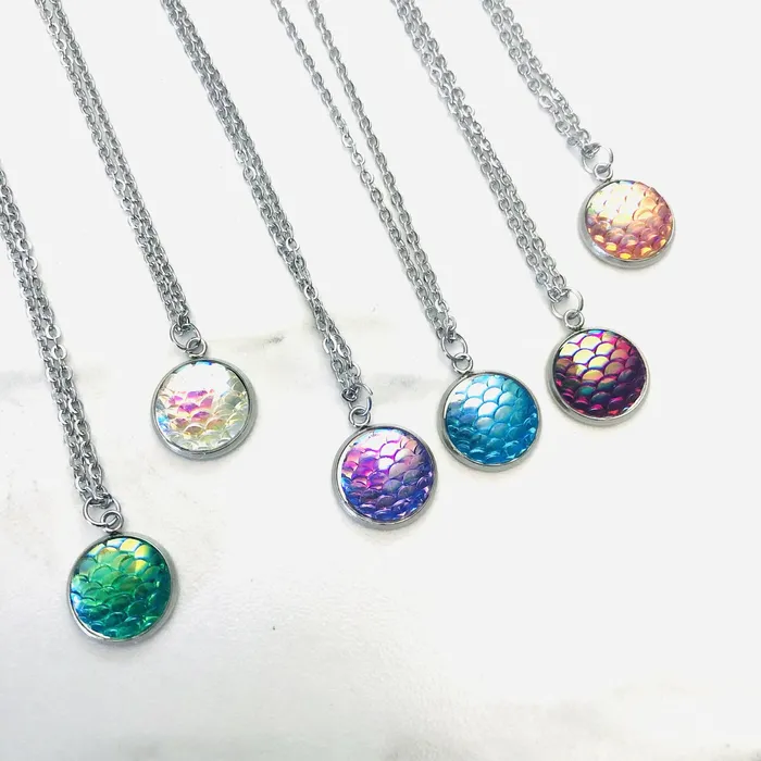 Mermaid Tail Necklace Necklaces