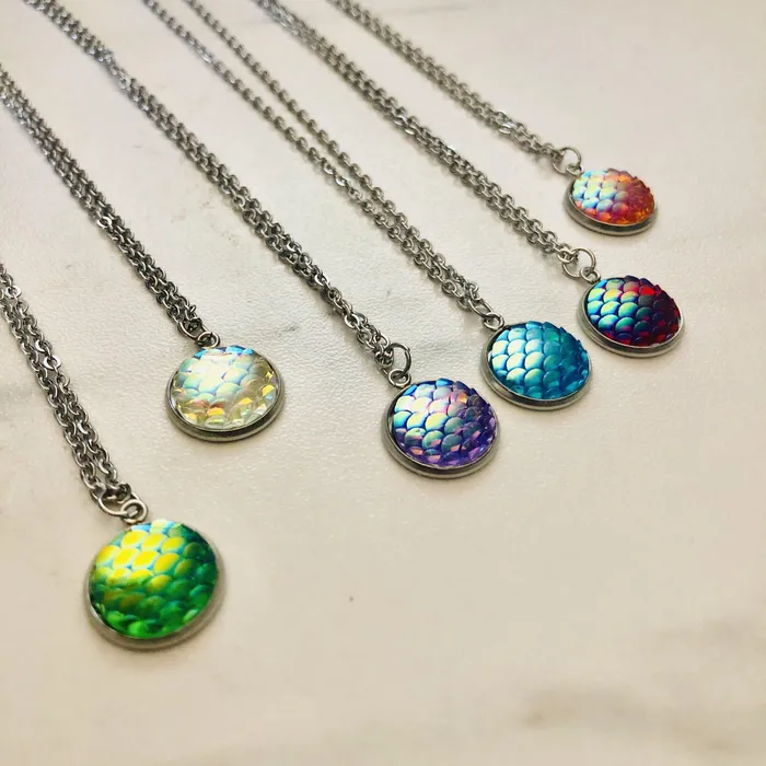 Mermaid Tail Necklace Necklaces Mermaid Tail Necklace Necklaces