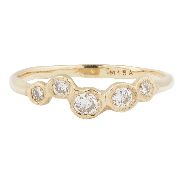 Misa Rings Effervescence Diamond Ring