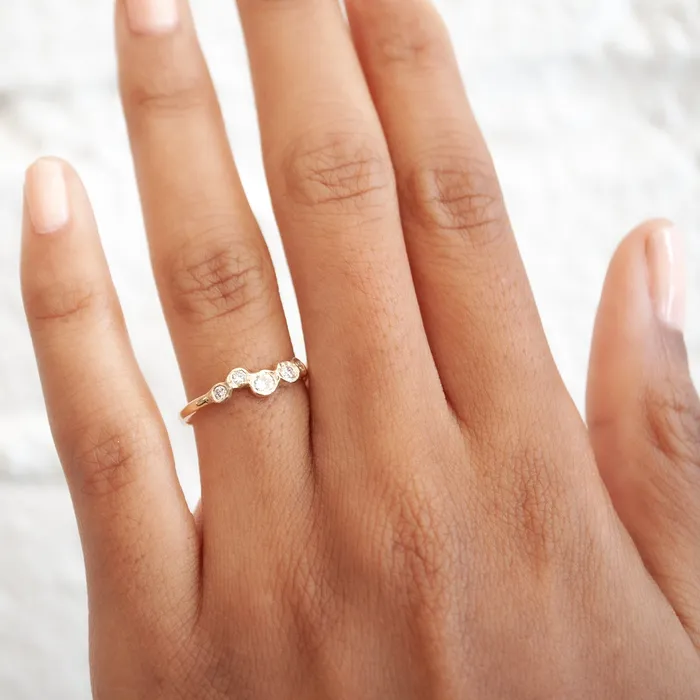 Misa Rings Effervescence Diamond Ring