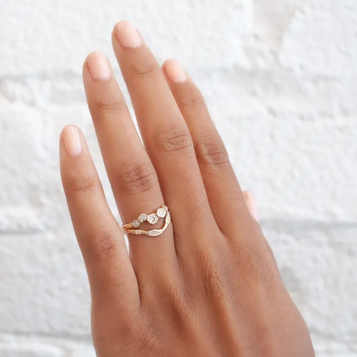 Misa Rings Effervescence Diamond Ring