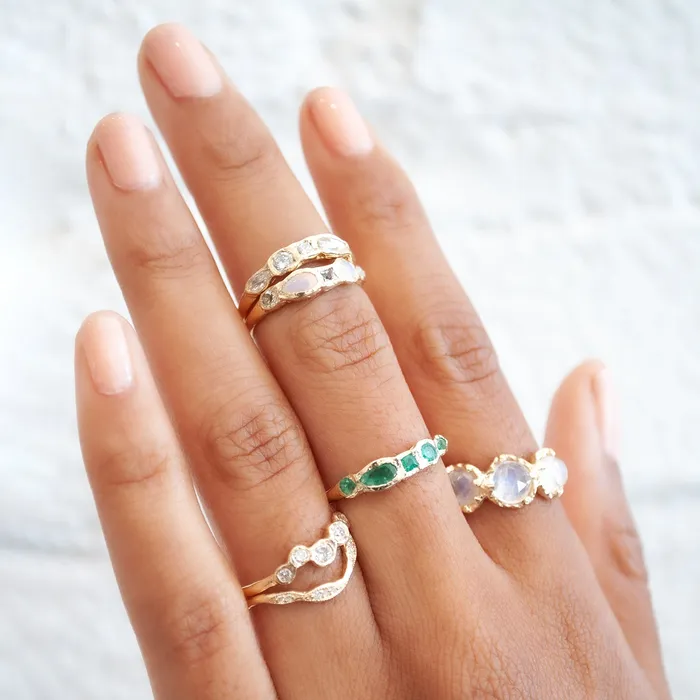 Misa Rings Effervescence Diamond Ring