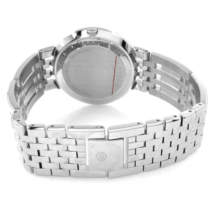 Movado Bracelets Movado Mens Quartz Watch Esperanza Black Dial Silver Tone Bracelet 0606042 Movado Bracelets Movado Mens Quartz Watch Esperanza Black Dial Silver Tone Bracelet 0606042