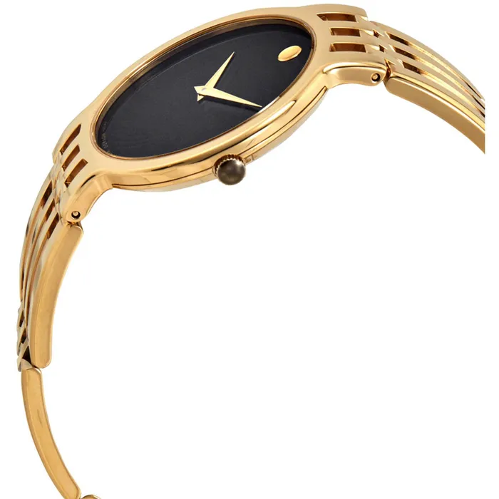 Movado Bracelets Movado Mens Watch Esperanza Quartz Black Dial Yellow Gold Steel Bracelet 0607148 Movado Bracelets Movado Mens Watch Esperanza Quartz Black Dial Yellow Gold Steel Bracelet 0607148