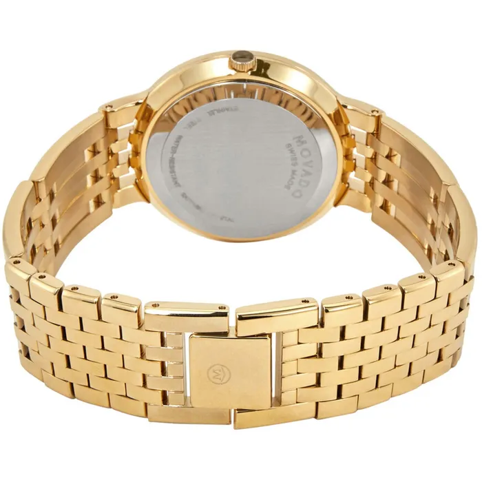 Movado Bracelets Movado Mens Watch Esperanza Quartz Black Dial Yellow Gold Steel Bracelet 0607148 Movado Bracelets Movado Mens Watch Esperanza Quartz Black Dial Yellow Gold Steel Bracelet 0607148