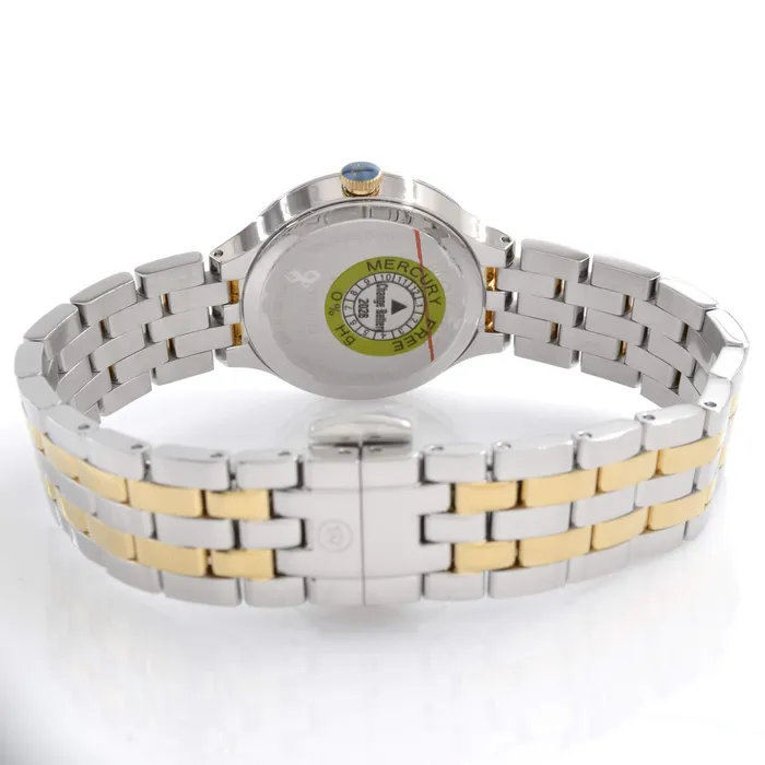 Movado Bracelets Movado Unisex Quartz Watch Veturi Silver Tone Dial Two Tone Bracelet 0607496 Movado Bracelets Movado Unisex Quartz Watch Veturi Silver Tone Dial Two Tone Bracelet 0607496