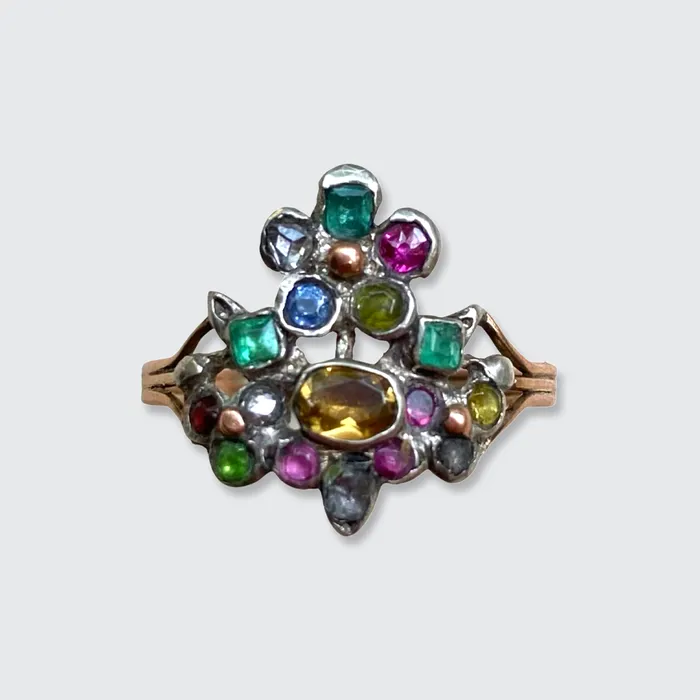 Multi Gemstone Giardinetti Ring 21stfinds Rings