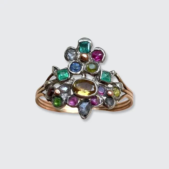 Multi Gemstone Giardinetti Ring 21stfinds Rings