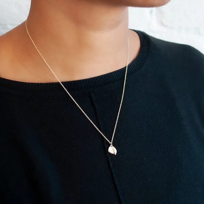 Necklaces Ellis Mhairi Cameron IV Gold Shard Pendant Necklace
