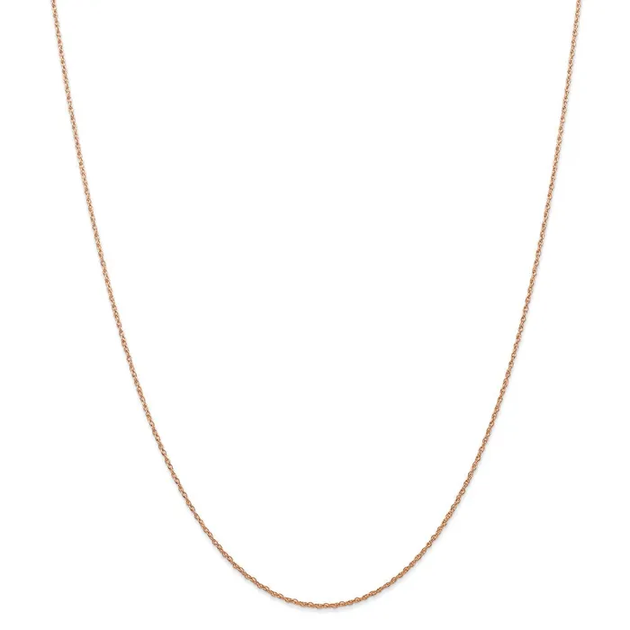 Necklaces Jewelry 14k Rose Gold 7 mm Carded Cable Rope Chain 7RR