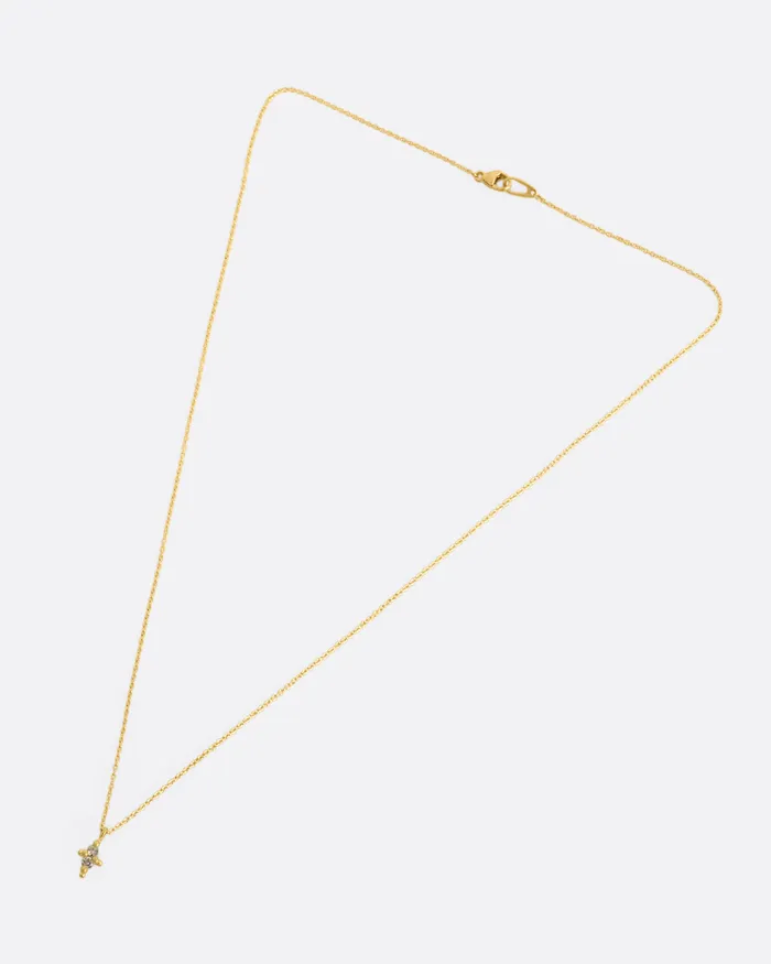 Necklaces MARIAN MAURER Champagne Diamond Double Faerie Pendant Necklace Necklaces MARIAN MAURER Champagne Diamond Double Faerie Pendant Necklace