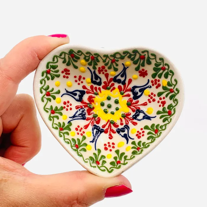 Necklaces Natto USA Heart Design Handmade Turkish Bowl 48
