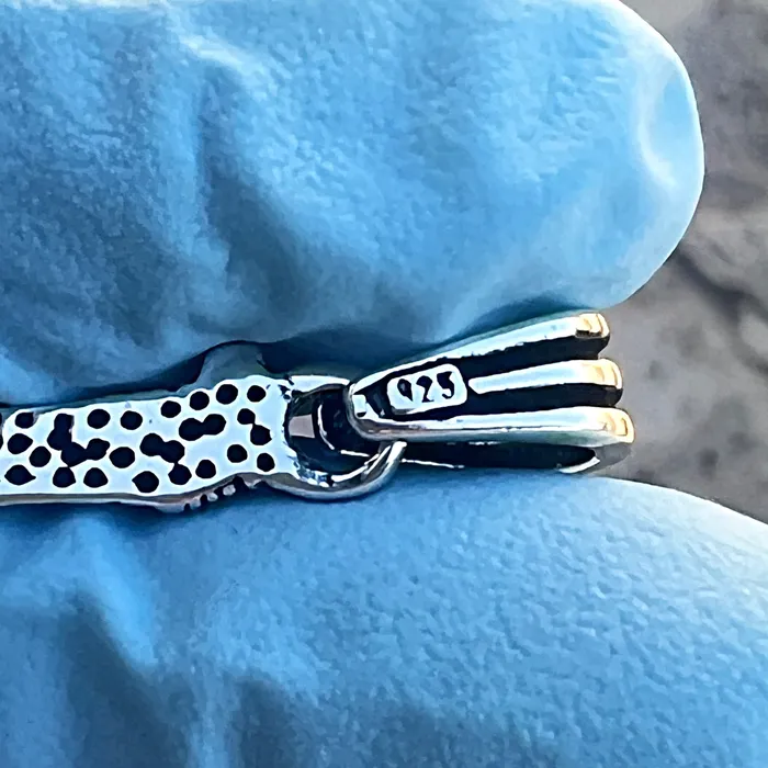 Necklaces Real 925 Sterling Silver Hawaiian Fish Hook Tribal Makau Pendant Bling Cartel Necklaces Real 925 Sterling Silver Hawaiian Fish Hook Tribal Makau Pendant Bling Cartel
