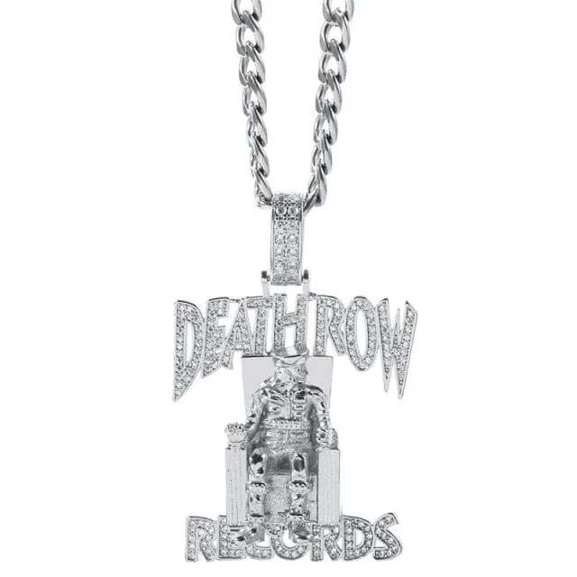 Necklaces VVS Jewelry VVS Jewelry Death Row Records Pendant Chain