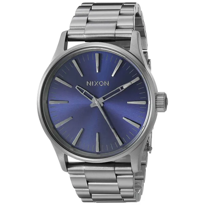 Nixon Mens Quartz Watch Sentry 38 SS Gunmetal Bracelet A4502065 Nixon Bracelets Nixon Mens Quartz Watch Sentry 38 SS Gunmetal Bracelet A4502065 Nixon Bracelets