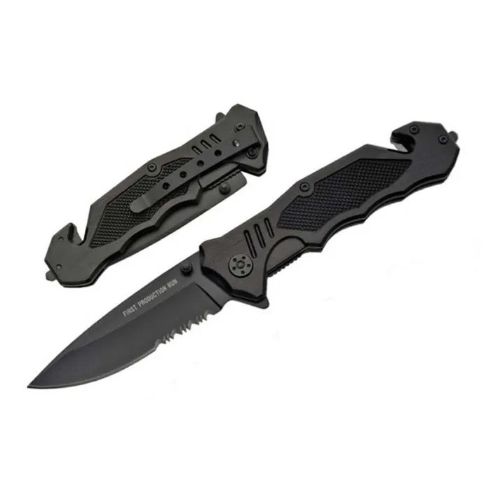 Ohio Knife Stainless Steel Blade Tactical Rescue Blade Spring Assisted PK383 Ohio Knife Bracelets
