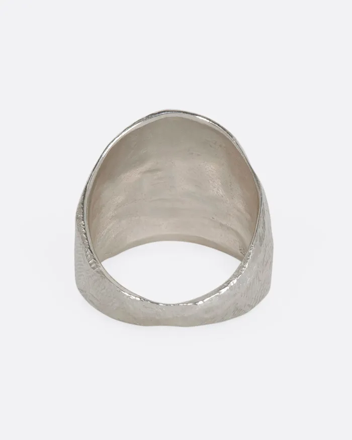 PAGE SARGISSON Rings Sterling Silver Angled Flat Band PAGE SARGISSON Rings Sterling Silver Angled Flat Band