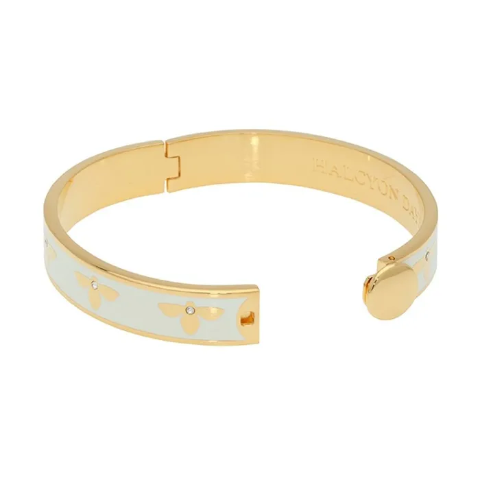 PreStyled Sets Halcyon Days Halcyon Days Bee Cream Gold Bangle