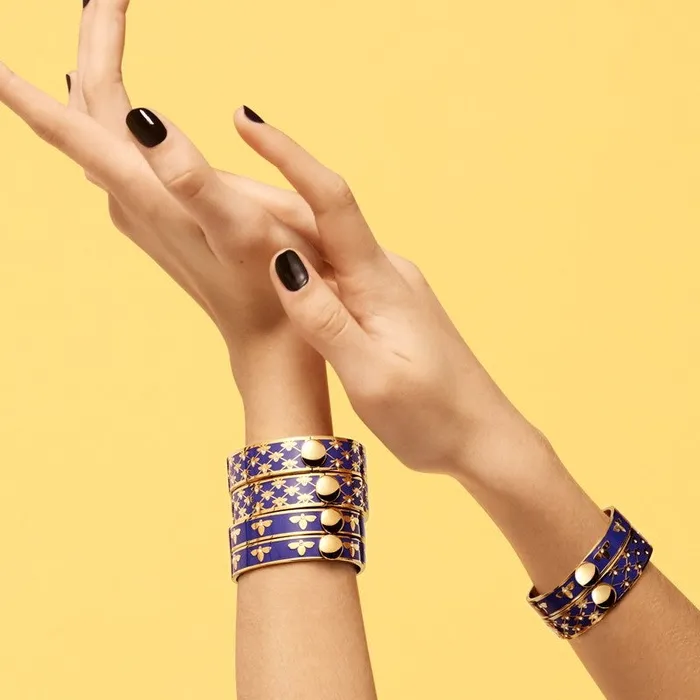 PreStyled Sets Halcyon Days Halcyon Days Bee Cream Gold Bangle