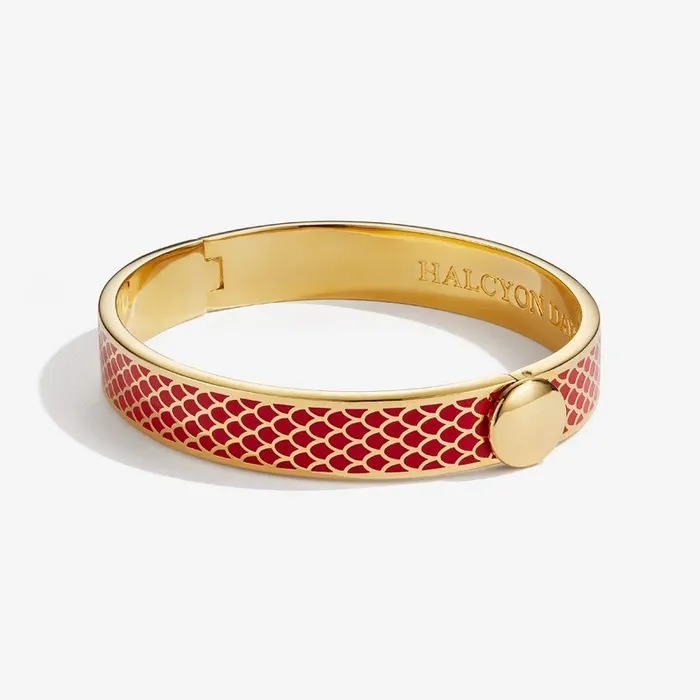 PreStyled Sets Halcyon Days Halcyon Days Salamander Red Gold Bangle