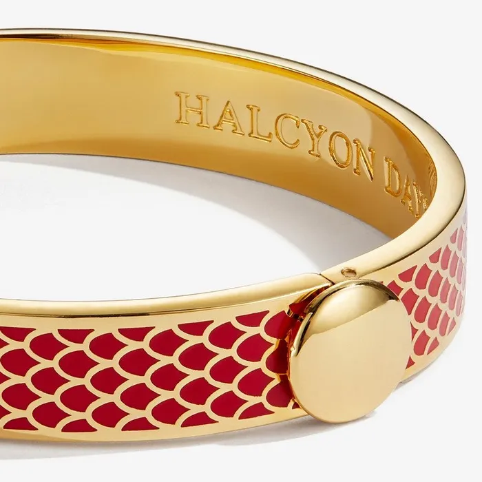 PreStyled Sets Halcyon Days Halcyon Days Salamander Red Gold Bangle