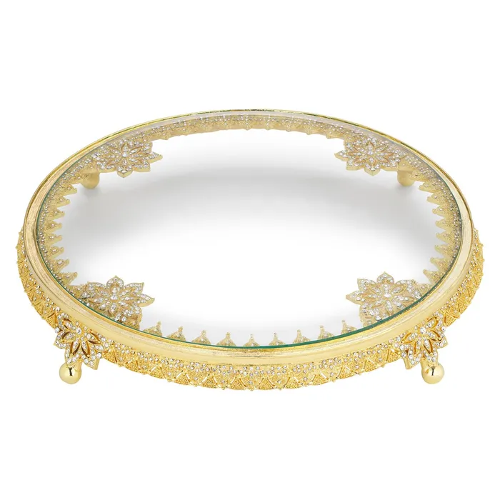 PreStyled Sets Olivia Riegel Olivia Riegel Gold Windsor Cake Plateau