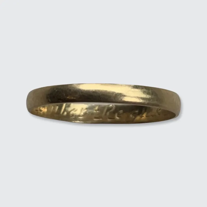 Rings 21stfinds 18th Century Posy Ring Remember the Giver
