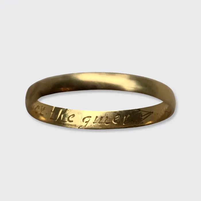 Rings 21stfinds 18th Century Posy Ring Remember the Giver