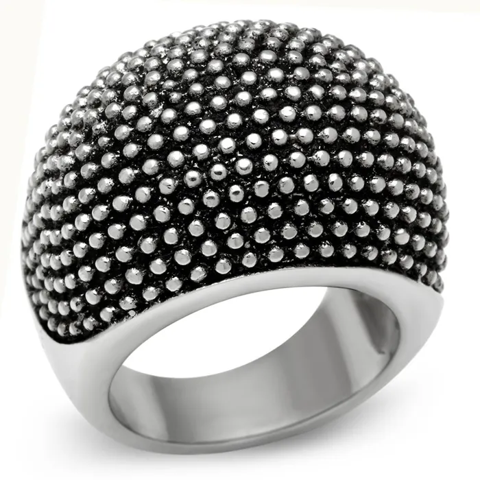 Rings Alamode TK519 High polished no plating Stainless Steel Ring with No Stone Rings Alamode TK519 High polished no plating Stainless Steel Ring with No Stone