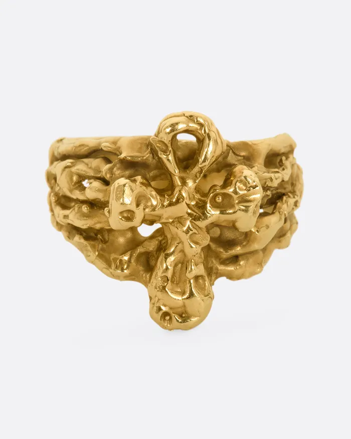 Rings Ankh Band Ring BRIMFIELD