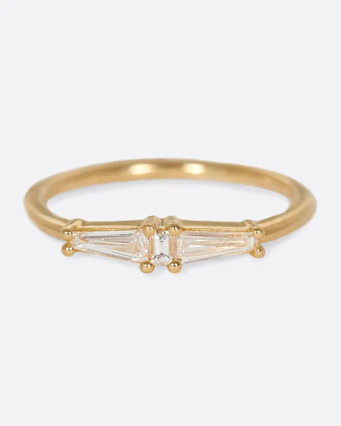 Rings ARTEMER Tapered Baguette Ring