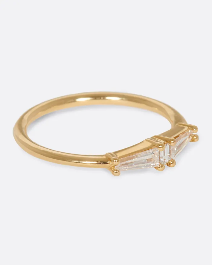 Rings ARTEMER Tapered Baguette Ring